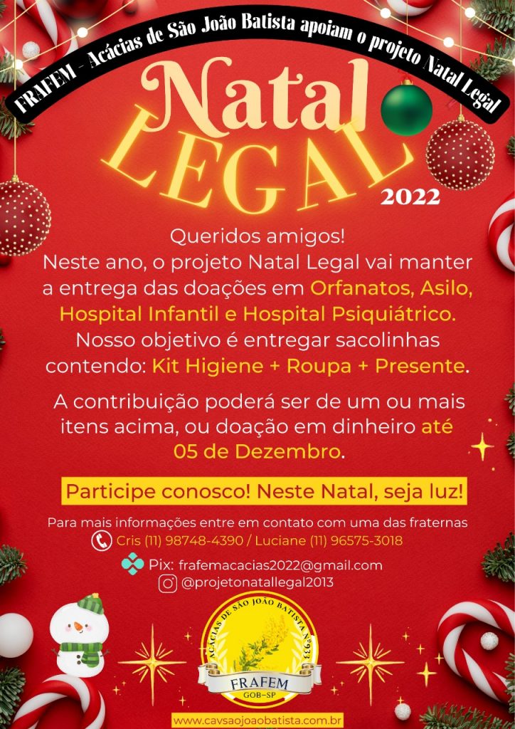 FRAFEM e Natal Legal