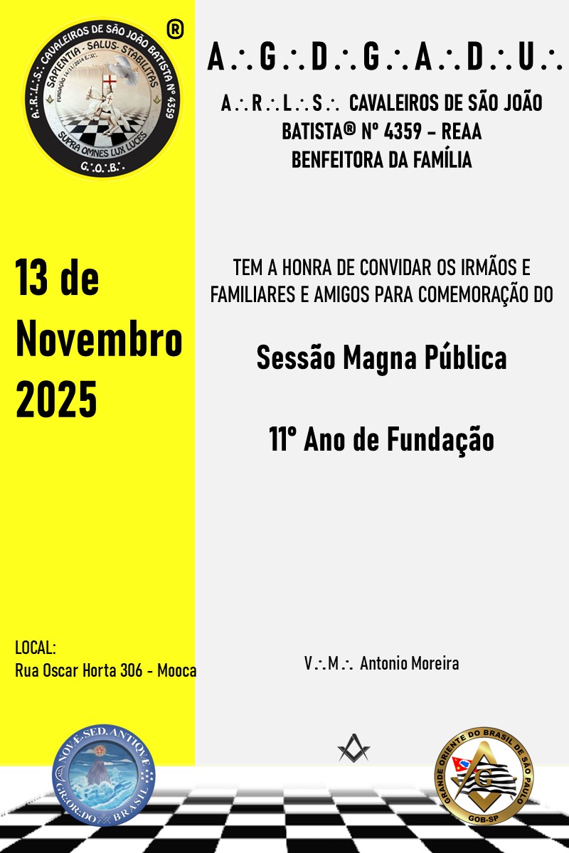 ANIVERSÁRIO DE FUNDAÇÃO