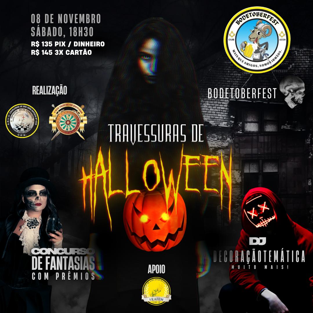 BODETOBERFEST – 6º Edição HALLOWEEN